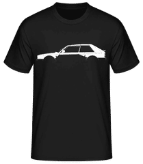 'Lancia Delta S4 SE038' Silhouette · Men's Basic T-Shirt