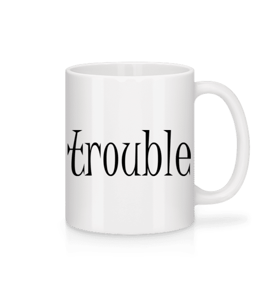 Aperçu: Trouble Makers Partner - Mug en céramique blanc - Blanc - Devant