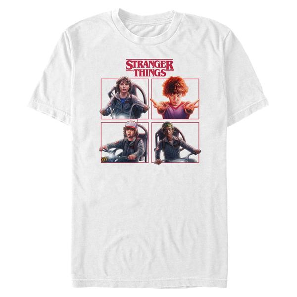 Netflix - Stranger Things - Photo de groupe Cast Box Up - Homme T-shirt