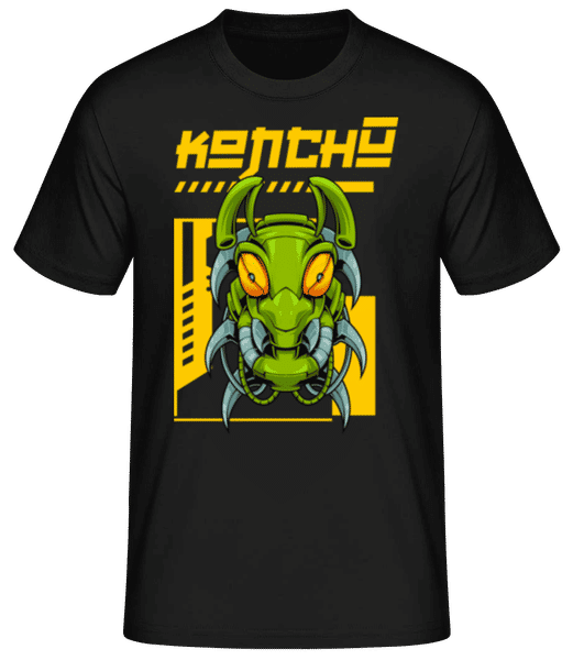 Aperçu: Mecha Konchū - T-shirt standard Homme - Noir - Devant