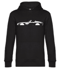 'Mercedes-AMG GTS Road. R190' Silhouette - Männer Standard Hoodie - Schwarz - Vorne