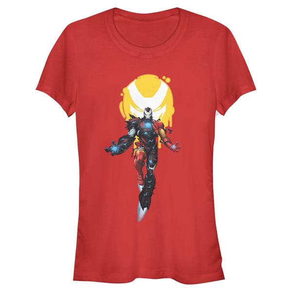 Aperçu: Marvel - Iron Man Iron Venom W Symbol - Femme T-shirt - Rouge - Devant