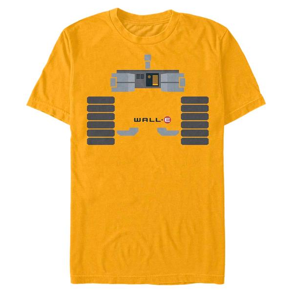 Aperçu: Pixar - Wall-E - Wall-e Body - Homme T-shirt - Jaune - Devant