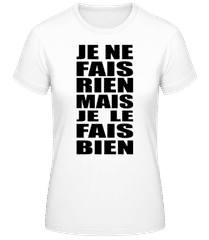 Je Le Fais Bien · T-shirt femme B&C