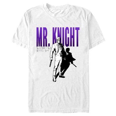 Marvel - Moon Knight - Moon Knight Mr Shadow - Männer T-Shirt - Weiß - Vorne