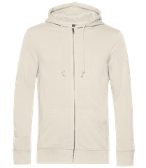 Sudadera orgánica unisex con cremallera B&C
