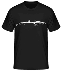 'Porsche Boxster Spyder 987' Silhouette · Men's Basic T-Shirt