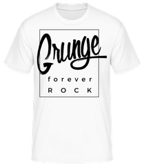 Grunge Forever Rock · Männer Basic T-Shirt