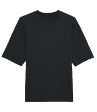 Unisex Bio Oversize T-Shirt Stanley Stella 2.0 - Schwarz - Vorne