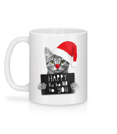 Happy Ho Ho Ho To You - Mug - White - Back