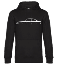 'Ford Escort RS2000' Silhouette - Männer Standard Hoodie - Schwarz - Vorne
