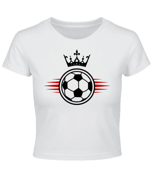 Aperçu: Football Crown - Crop top - Blanc - Devant