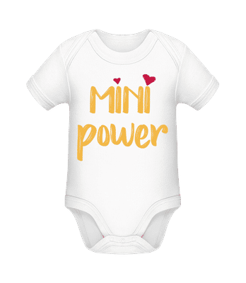 Mini Power - Bio body pro děti - Bílá - Napřed