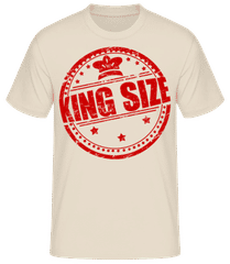 King Size Logo · Männer Basic T-Shirt