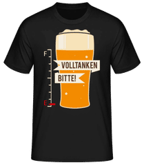 Bier Volltanken Bitte · Männer Basic T-Shirt