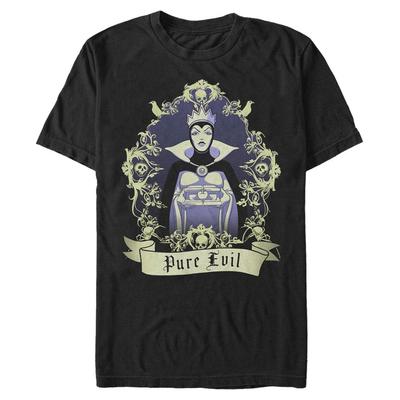 Disney - Les 101 Dalmatiens - Cruella DeVille Bring Me Her Heart Evil Queen - Homme T-shirt - Noir - Devant