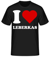 I Love Leberkas · Männer Basic T-Shirt