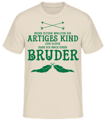 Zum Glück Habe Ich Einen Bruder · Männer Basic T-Shirt