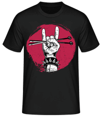 Metal Drummer · Camiseta básica para hombre