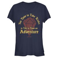 Pixar - Onward - Phoenix Gem Risk for Adventure - Mujeres Camiseta - Marino - delante
