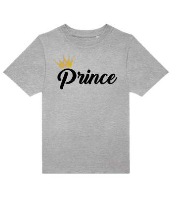 Prince - Kids B&C T-Shirt - Heather grey - Front