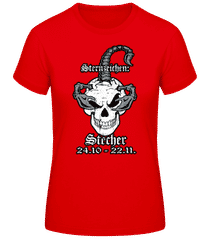 Metal Sternzeichen Stecher · Frauen T-Shirt B&C