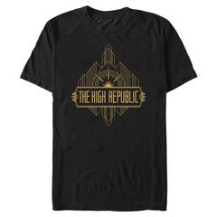 Star Wars - High Republic - Text High Republic Badge - Hombres Camiseta
