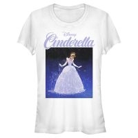 Disney - Cendrillon - Popelka Square Cindy - Femme T-shirt - Blanc - Devant