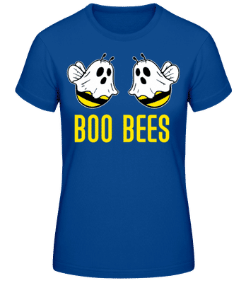 Boo Bees Halloween - Frauen Basic T-Shirt - Royalblau - Vorne