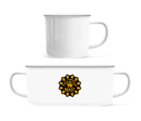 Premium Roast Coffee · Tasse Émaillée