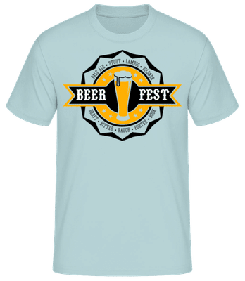 Beer Fest - Pánské tričko B&C - Mátově zelená - Napřed