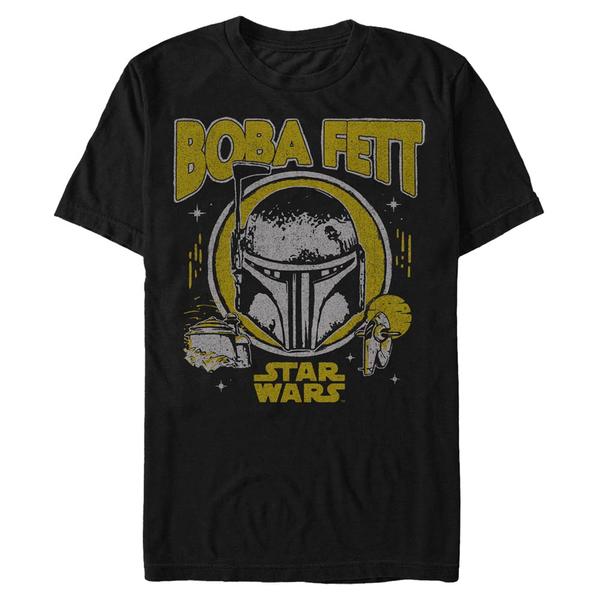 Aperçu: Star Wars - Book of Boba Fett - Boba Fett Big Boba - Homme T-shirt - Noir - Devant