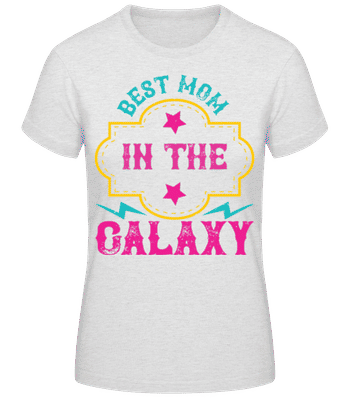 Best Mom In The Galaxy - Women's Basic T-Shirt - Heather grey - Front