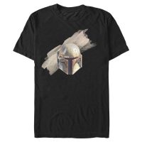Star Wars - The Mandalorian - Mandalorian Fett Helmet - Männer T-Shirt - Schwarz - Vorne