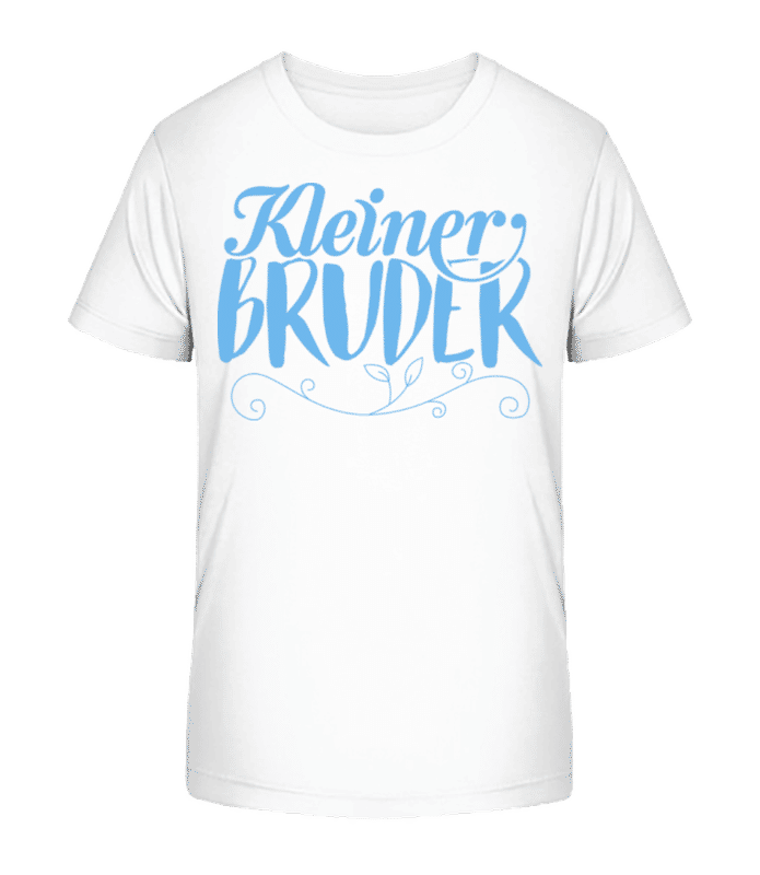 Vorschau: Kleiner Bruder - Kinder Bio T-Shirt Stanley Stella 2.0 - Weiß - Vorne
