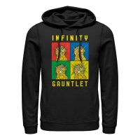 Marvel - Avengers - Gauntlet Warhol - Unisex Hoodie - Black - Front