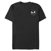 Disney Classics - Nightmare Before Christmas - Jack Skellington Jack Pocket Scribble - Halloween - Men's T-Shirt - Black - Front
