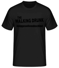 JGA The Walking Drunk Black · Männer Basic T-Shirt
