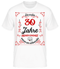 Die Ersten 30 Jahre · Männer Basic T-Shirt