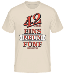 42 Komma Neun Eins Fünf · Männer Basic T-Shirt