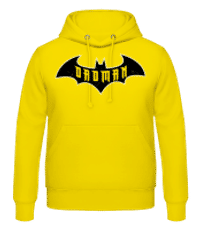 Dadman - Sudadera con capucha para hombre - Amarillo - delante