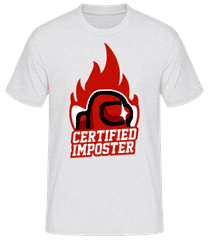 Certified Imposter Among Us · Camiseta básica para hombre