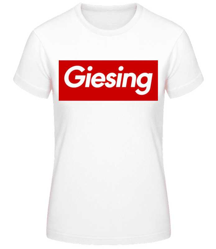 Vorschau: Giesing - Frauen T-Shirt B&C - Weiß - Vorne