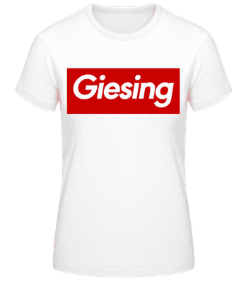 Giesing - Frauen T-Shirt B&C - Weiß - Vorne