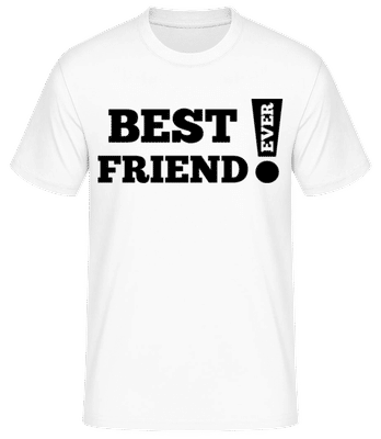 Best Friend Ever! - Pánske basic tričko - Biela - Predné