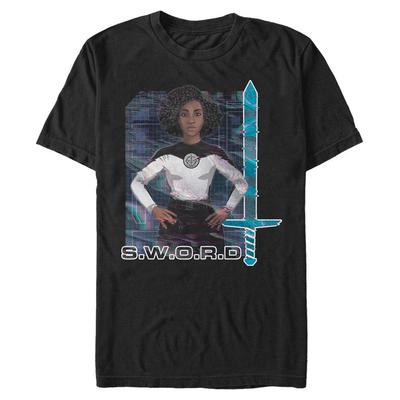 Marvel - WandaVision - Monica Rambeau Digital Wanda - Pánske Tričko - Čierna - Predné