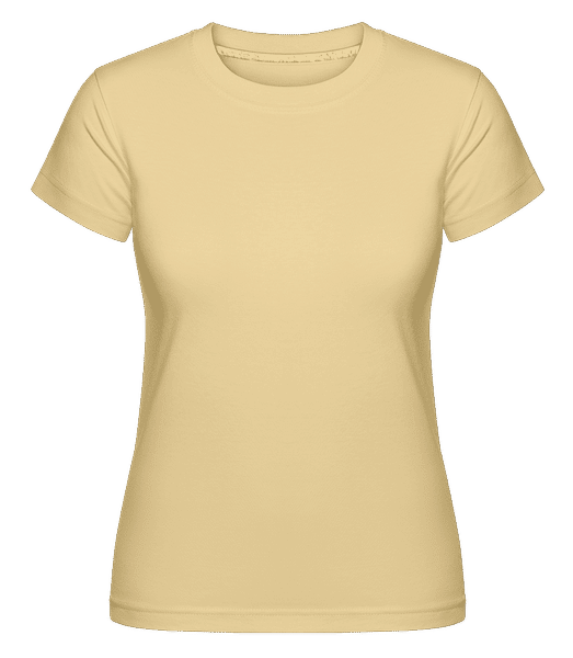 Aperçu: T-shirt Shirtinator femme - Jaune - Devant
