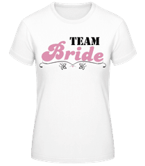 Team Bride Flowers · Frauen Basic T-Shirt