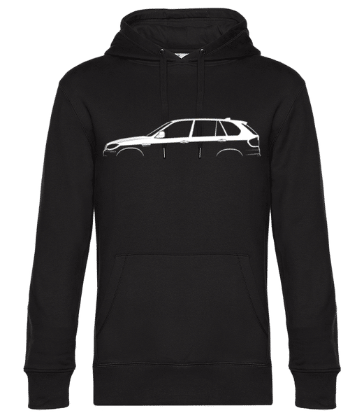 Aperçu: 'BMW X5 M (E70)' Silhouette - Sweat à capuche premium Unisexe - Noir - Devant