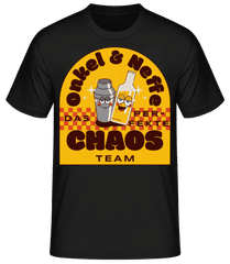 Onkel Und Neffe Chaos Team · Männer Basic T-Shirt